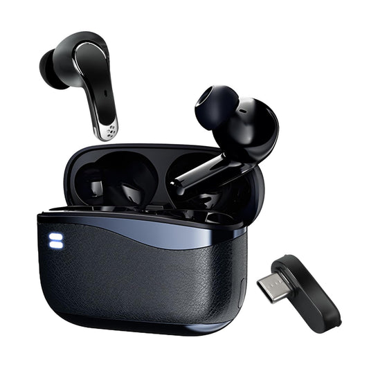 KASOTT New GameMaster Buds PM6 - Gaming Earbuds Headphones Wireless Bluetooth 5.4 with ANC Active Noise Cancelling2.4Ghz dongle 25ms Low-Latency for Meta Quest 2
